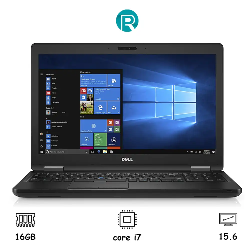 لپ تاپ استوک Dell Latitude 5580 Intel i7